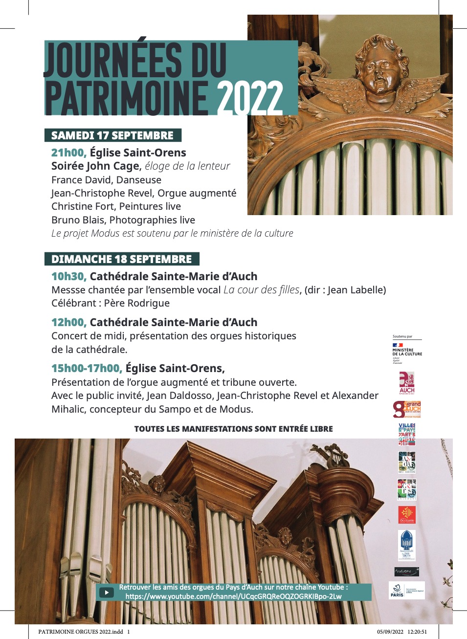 L’orgue de Saint-Orens et la Journée du patrimoine